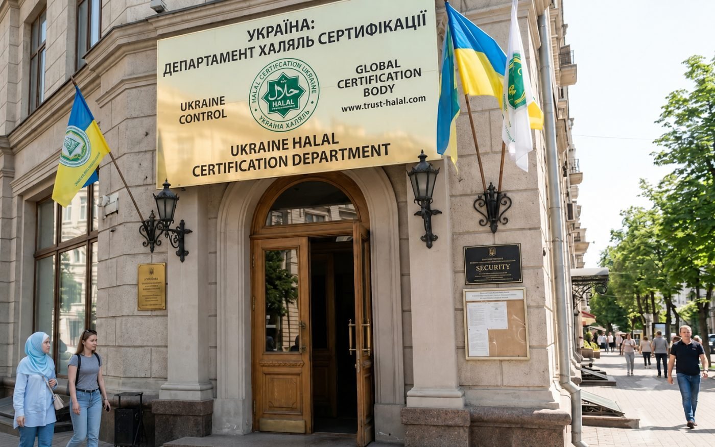 Halal Certification Department office entrance